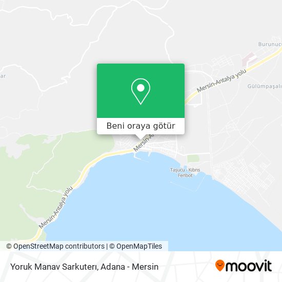 Yoruk Manav Sarkuterı harita