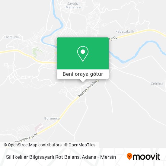Silifkeliler Bilgisayarlı Rot Balans harita