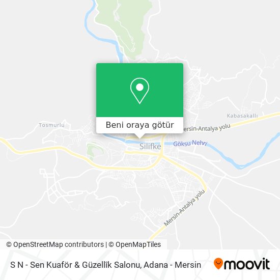 S N - Sen Kuaför & Güzellîk Salonu harita