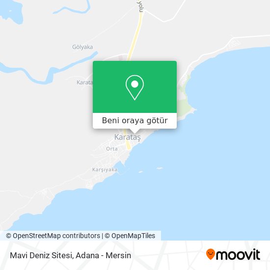 Mavi Deniz Sitesi harita