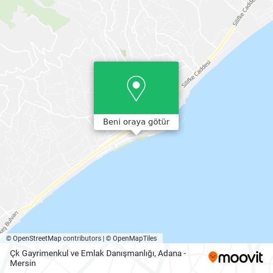 Çk Gayrimenkul ve Emlak Danışmanlığı harita