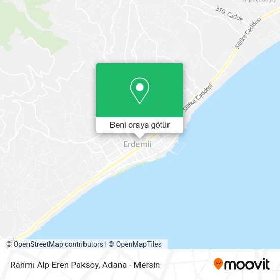 Rahmı Alp Eren Paksoy harita