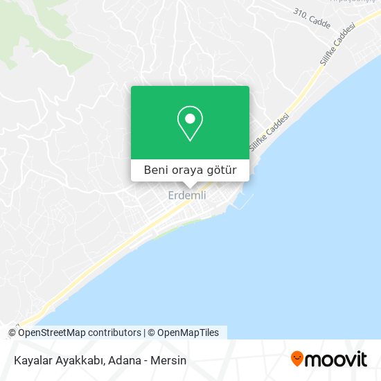 Kayalar Ayakkabı harita