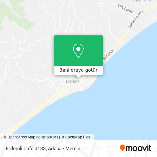 Erdemli Cafe 0133 harita