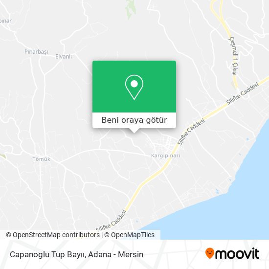 Capanoglu Tup Bayıı harita