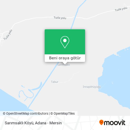 Sarımsaklı Köyü harita