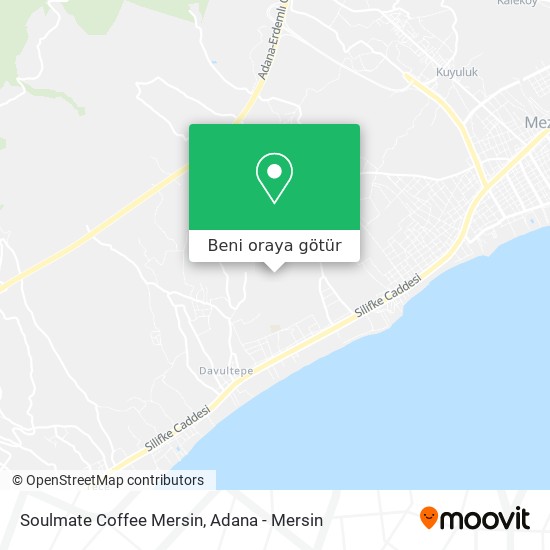 Soulmate Coffee Mersin harita