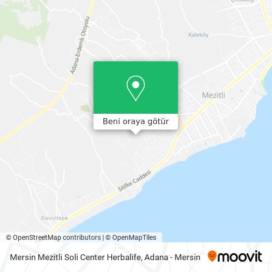 Mersin Mezitli Soli Center Herbalife harita