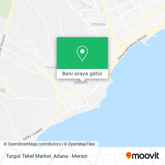Turgut Tekel Market harita