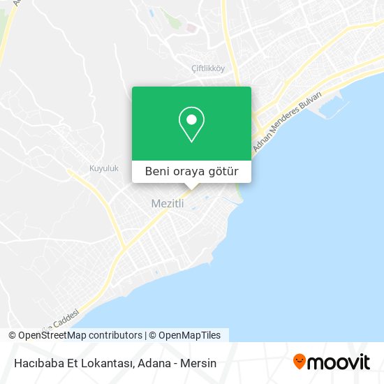 Hacıbaba Et Lokantası harita
