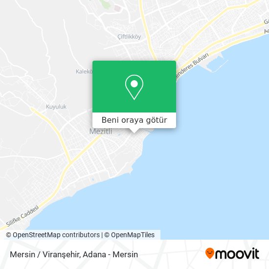 Mersin / Viranşehir harita