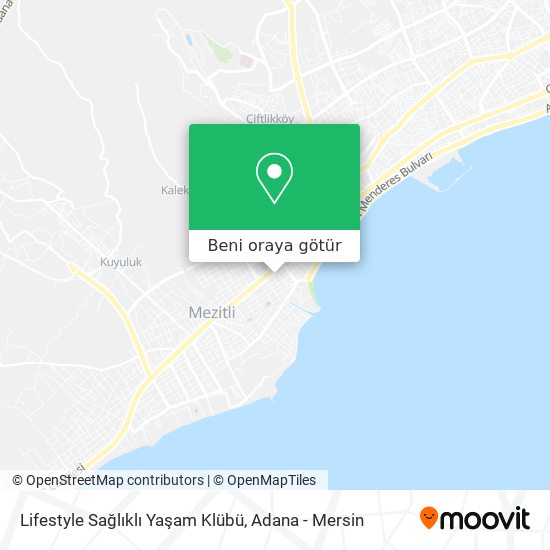 Lifestyle Sağlıklı Yaşam Klübü harita