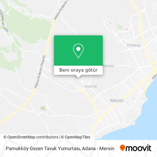 Pamukköy Gezen Tavuk Yumurtası harita