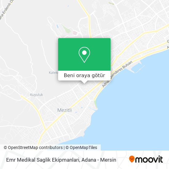 Emr Medikal Saglik Ekipmanlari harita