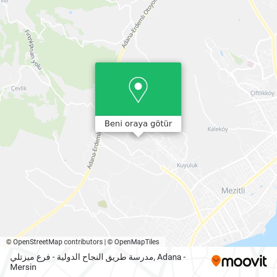 مدرسة طريق النجاح الدولية - فرع ميزتلي harita