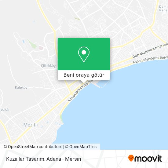 Kuzallar Tasarim harita