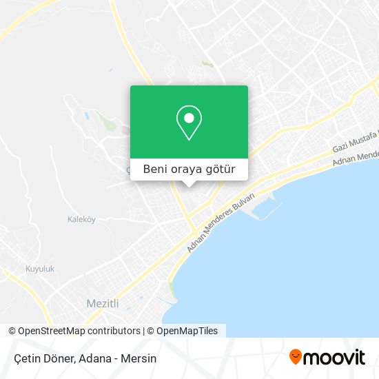 Çetin Döner harita
