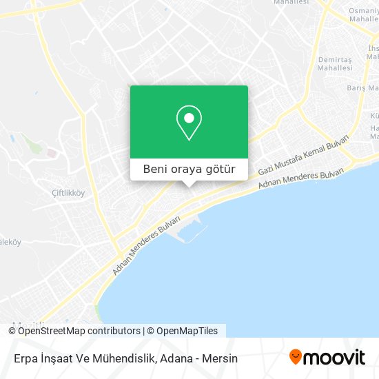 Erpa İnşaat Ve Mühendislik harita