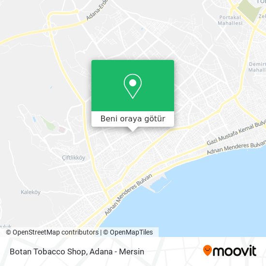 Botan Tobacco Shop harita