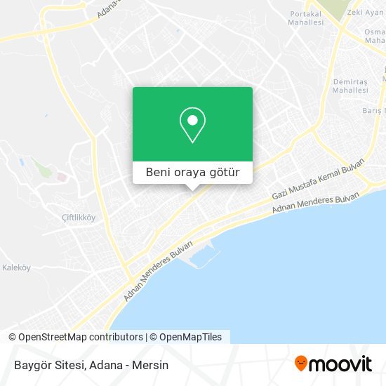 Baygör Sitesi harita