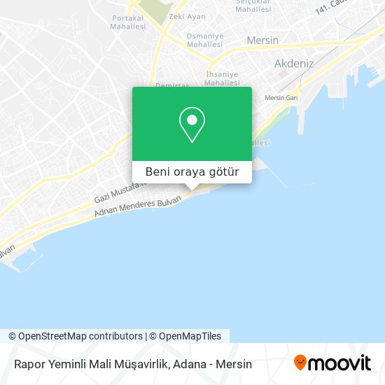 Rapor Yeminli Mali Müşavirlik harita