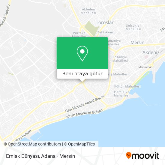 Emlak Dünyası harita