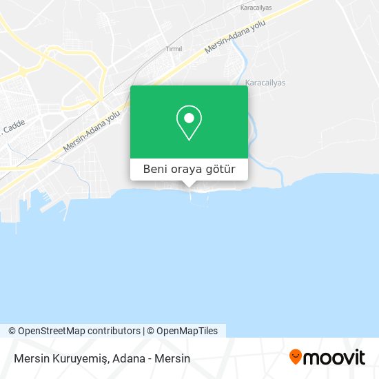 Mersin Kuruyemiş harita