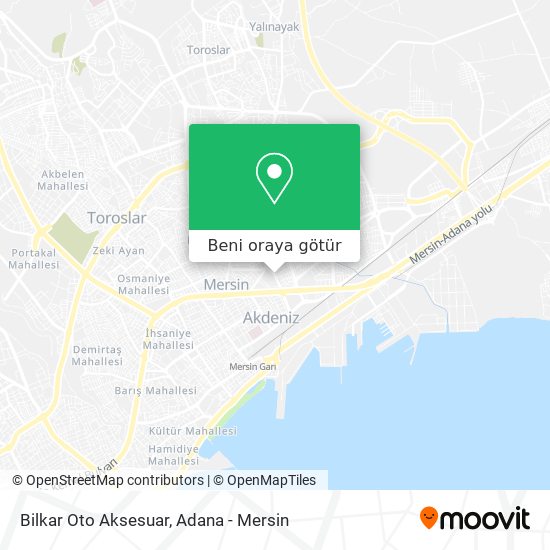 Bilkar Oto Aksesuar harita
