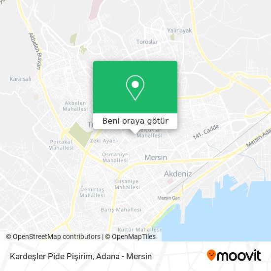 Kardeşler Pide Pişirim harita