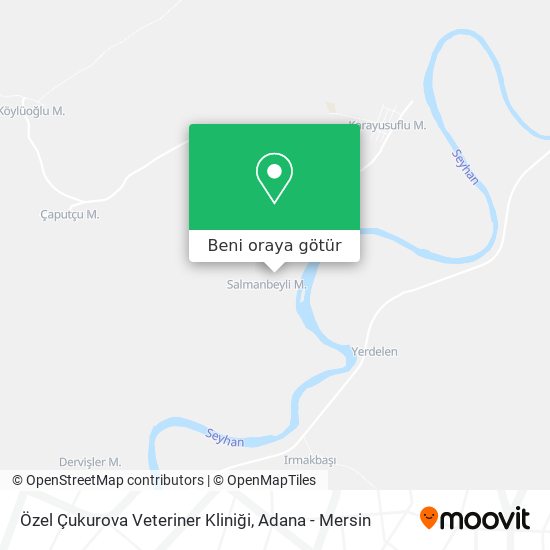 Özel Çukurova Veteriner Kliniği harita