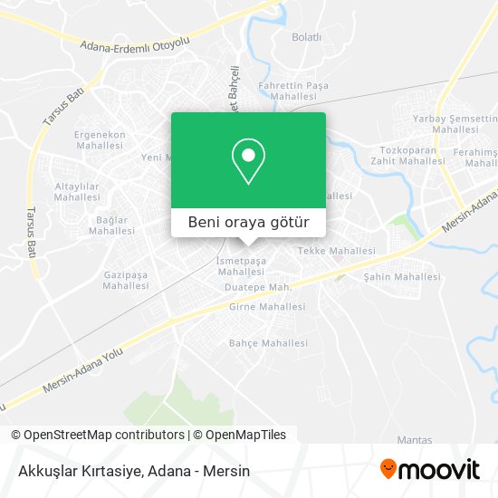 Akkuşlar Kırtasiye harita