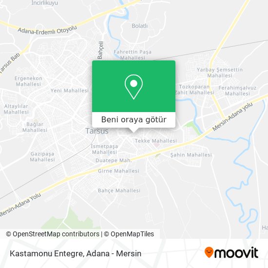 Kastamonu Entegre harita