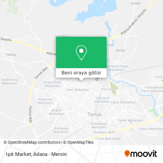 Işık Market harita