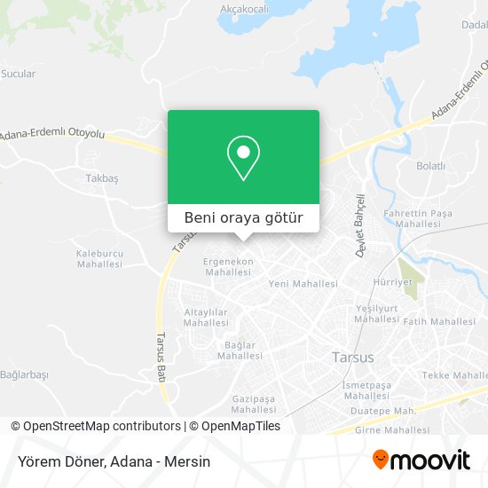 Yörem Döner harita