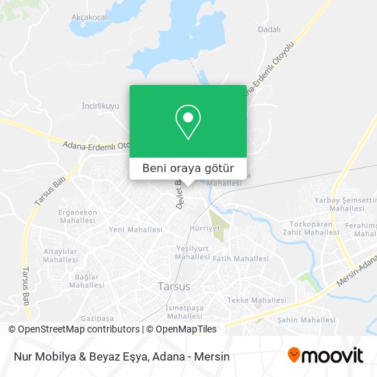 Nur Mobilya & Beyaz Eşya harita