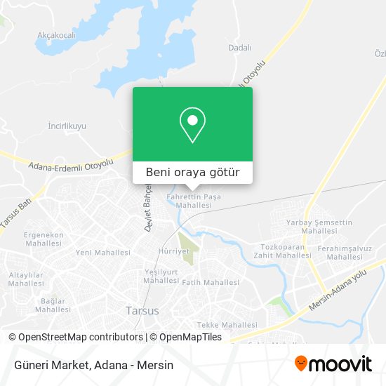 Güneri Market harita
