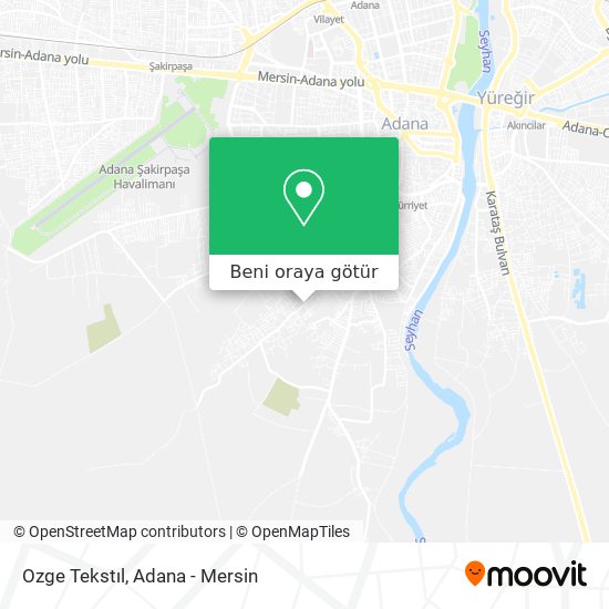 Ozge Tekstıl harita