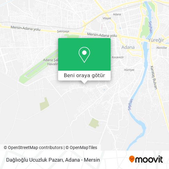 Dağlıoğlu Ucuzluk Pazarı harita