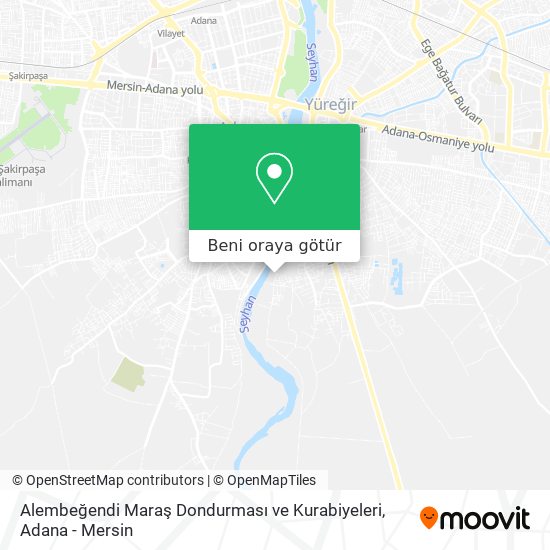 Alembeğendi Maraş Dondurması ve Kurabiyeleri harita