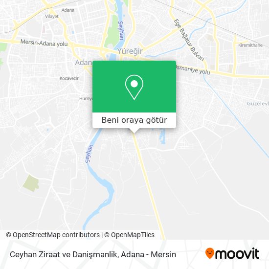Ceyhan Ziraat ve Danişmanlik harita