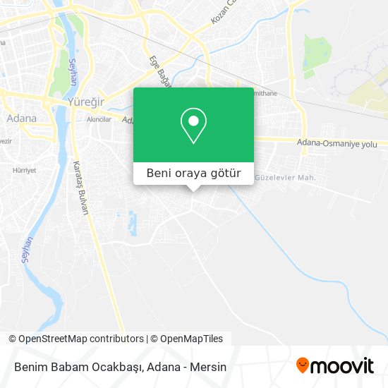 Benim Babam Ocakbaşı harita
