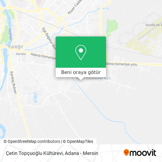 Çetin Topçuoğlu Kültürevi harita