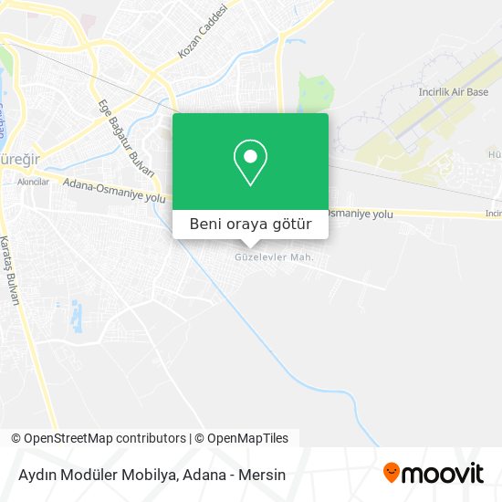 Aydın Modüler Mobilya harita