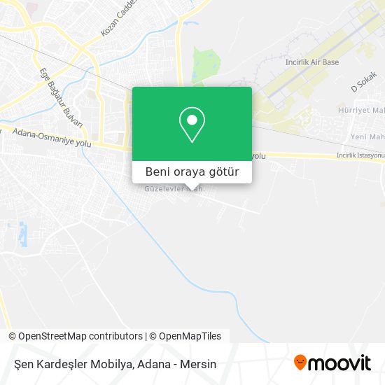 Şen Kardeşler Mobilya harita