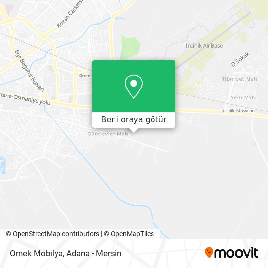 Ornek Mobılya harita