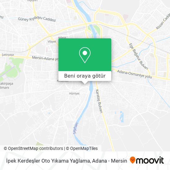 İpek Kerdeşler Oto Yıkama Yağlama harita