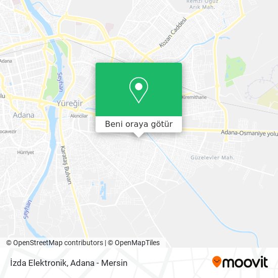 İzda Elektronik harita