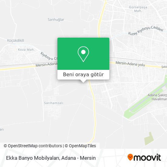 Ekka Banyo Mobilyaları harita