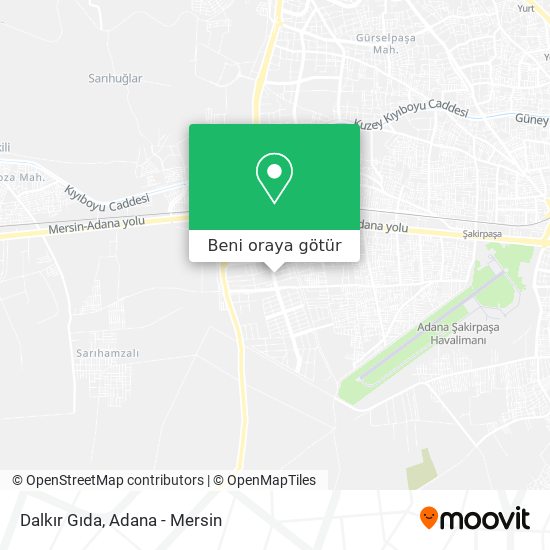Dalkır Gıda harita