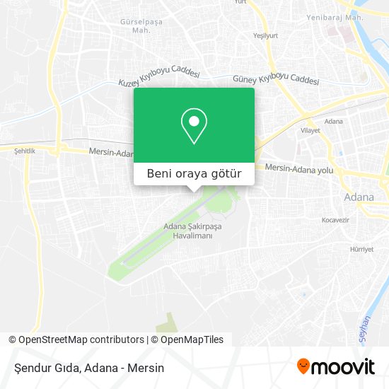 Şendur Gıda harita